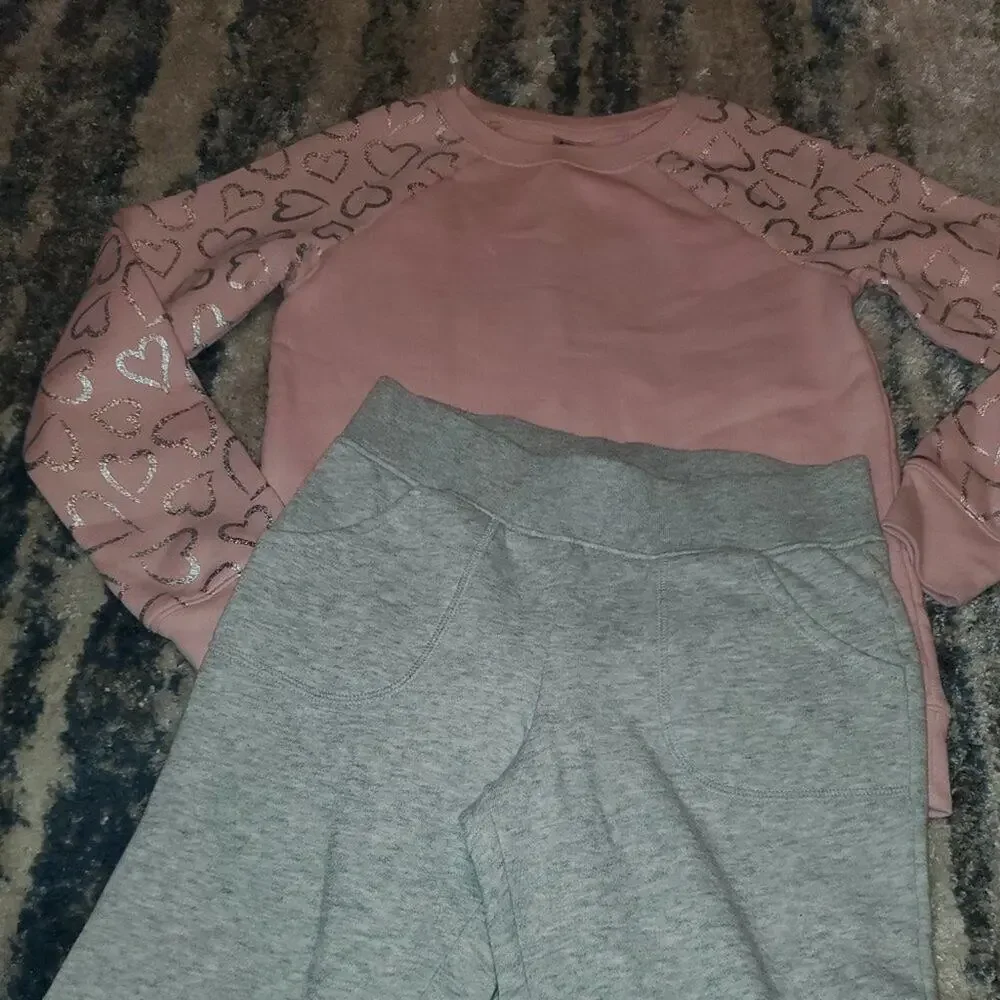 Athletic Girls Sweats Set || Sz M 7/8
